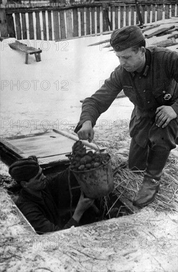 Third Reich - Supplies at the Eastern front 1942