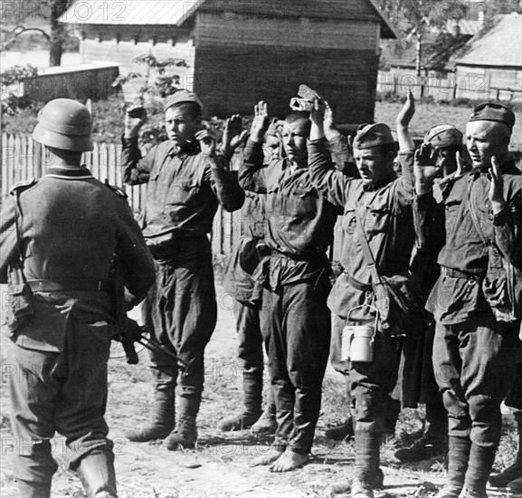 Third Reich - War prisoners at the Eastern front 1941