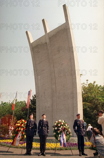 Airlift monument in Berlin-Tempelhof