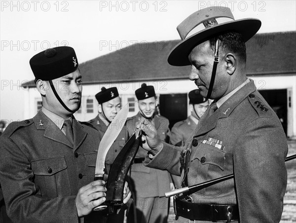 Gurkha soldiers in Germany