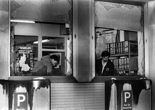 Attack on computer centre in Stuttgart 1985