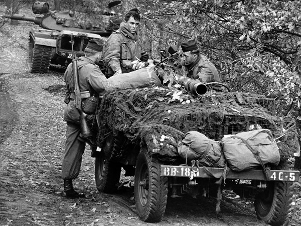 Manoeuvre "Roadway One" of US army in Berlin