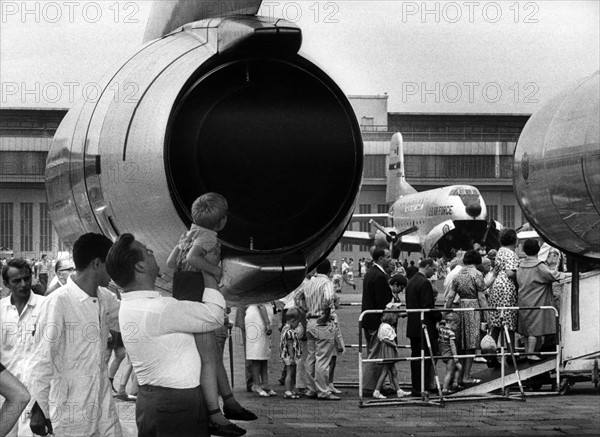 'Open day' of the US Air Force at airport Tempelhof