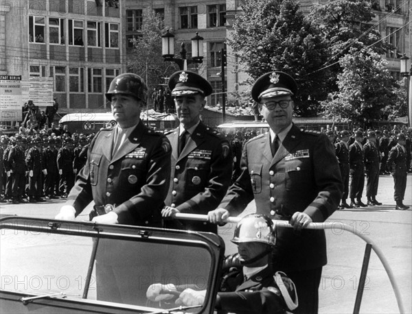 US military parade in Berlin