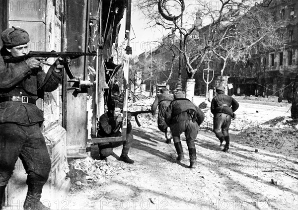 World War II - End of war in Vienna