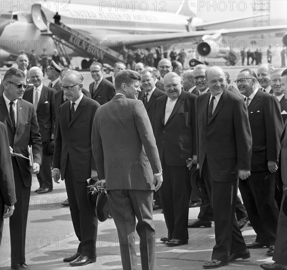 John F. Kennedy visits Germany in 1963