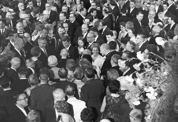 John F. Kennedy in Wiesbaden 1963