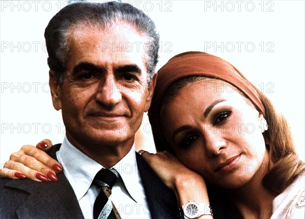Farah and Mohammed Reza Shah Pahlavi