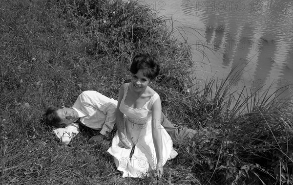 Jean-Paul Belmondo et Pascale Petit