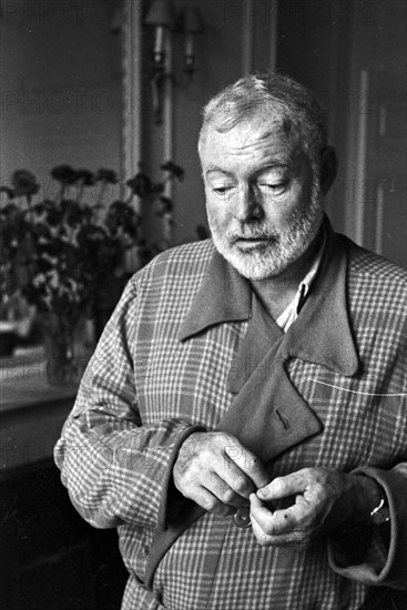 Ernest Hemingway, 1956