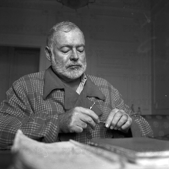 Ernest Hemingway, 1956