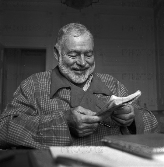 Ernest Hemingway, 1956