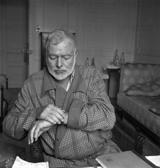 Ernest Hemingway, 1956