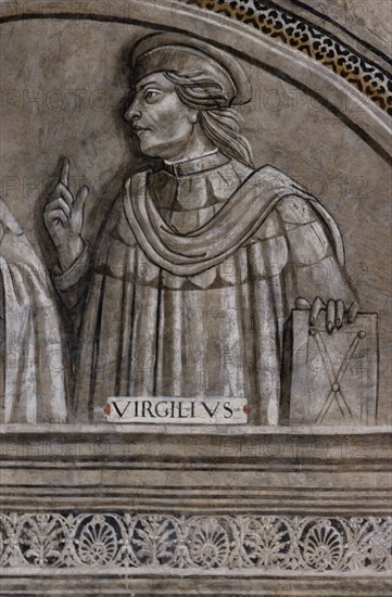 “Portrait of Virgil”. Orvieto, MODO (Museum of the Opera of the  Duomo of Orvieto)