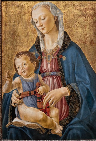 "Madonna and the Child", by  Domenico del Ghirlandaio