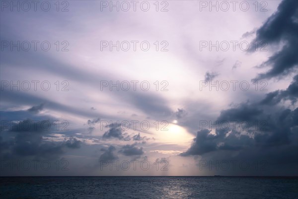 Sunset in Filiteyo, Maldives