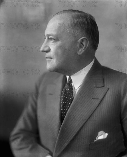 Robert F. Wagner, American Politician and U.S. Democratic Senator from New York, Portrait, Harris & Ewing, 1931