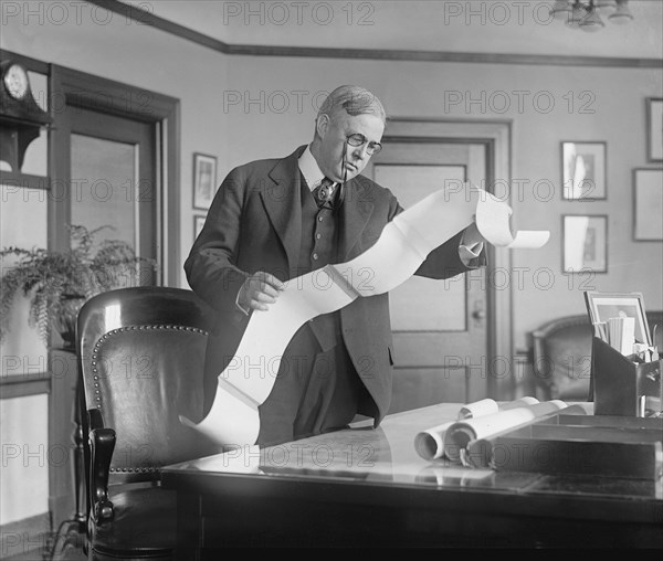 Charles R. Forbes, Director of Veteran's Bureau appointed by U.S. President Warren G. Harding, Washington DC, USA, National Photo Company, March 1922