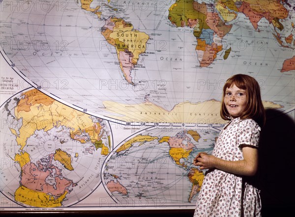 Rural School Girl, San Augustine County, Texas, John Vachon for Office of War Information, April 1943