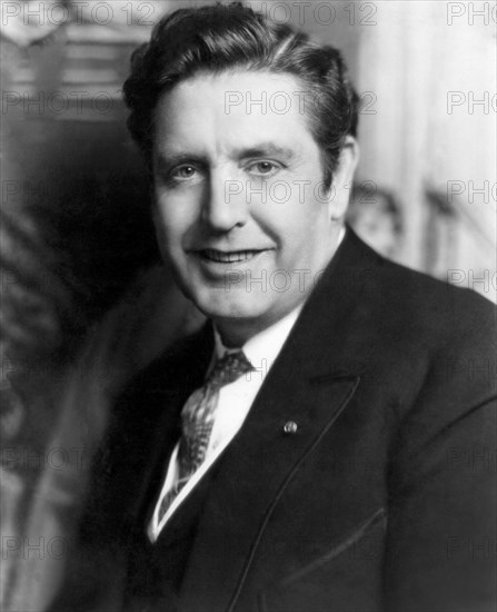 John McCormack, Portrait, on-set of the Film, "Song O' My Heart", 20th Century Fox, 1930