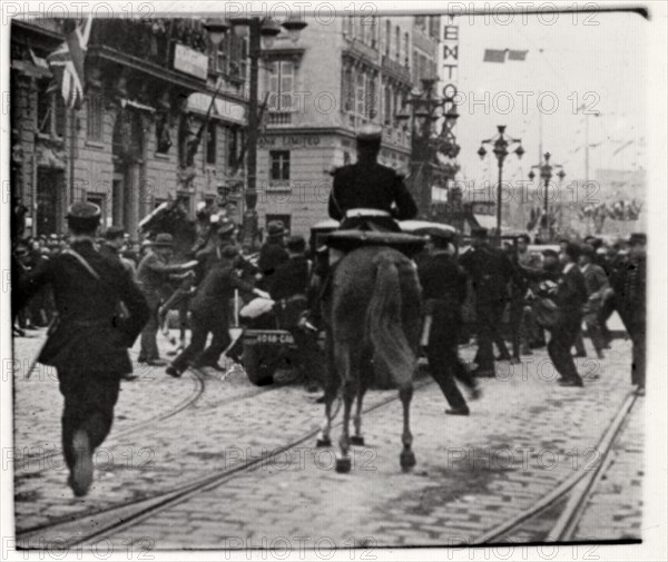 Assassination of King Alexander of Yugoslavia,  Marseille, France, 1934