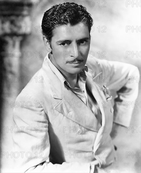 Ronald Colman, on-set of the Film "The Unholy Garden", 1931