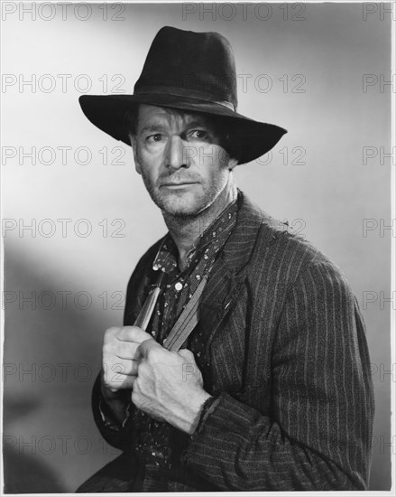 Robert Barrat, Publicity Portrait for the Film “Mountain Justice”, 1937