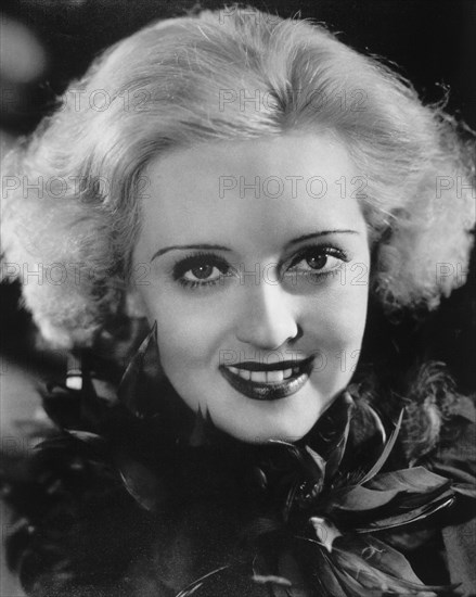 Actress Bette Davis, Publicity Portrait, 1934