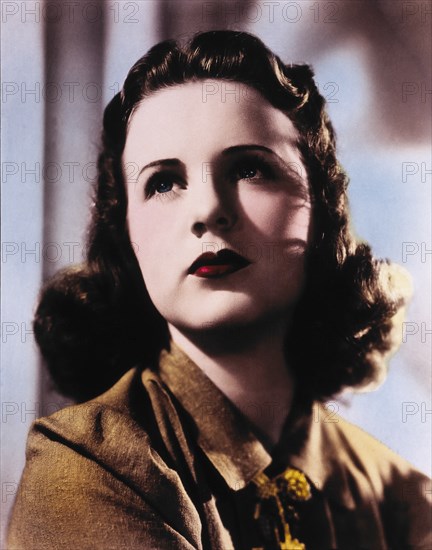 Actress Deanna Durbin, Portrait, 1940's