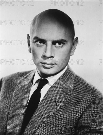 Actor Yul Brynner, Portrait, circa 1958