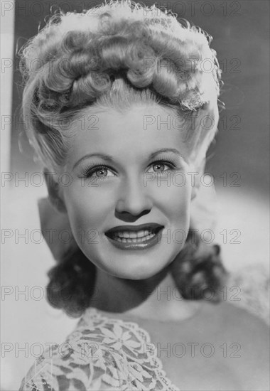 Actress Betty Hutton, Publicity Portrait, 1942