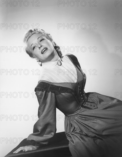 Ellen Drew, Publicity Portrait for the Film, "Man in the Saddle", Columbia Pictures, 1951