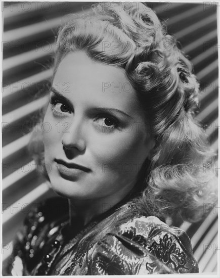 Actress Brenda Joyce, Publicity Portrait, 20th Century-Fox, 1940's