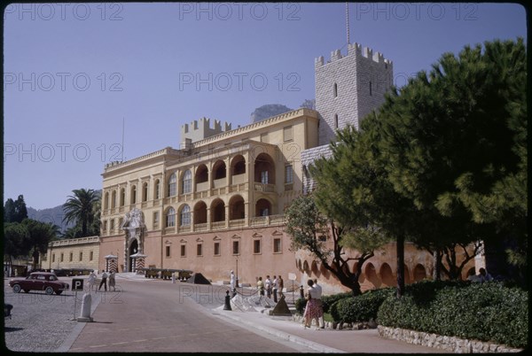 Prince's Palace, Monaco-Ville, Monaco, 1961