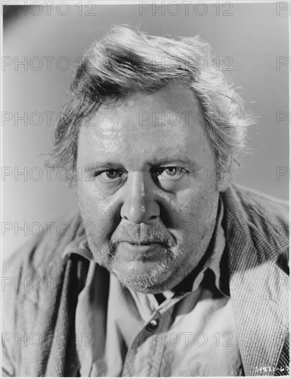 Charles Laughton, Publicity Portrait for the Film, "The Bribe", MGM, 1949