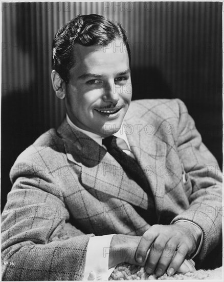 John Loder, Publicity Portrait for the Film, "Old Acquaintance", Warner Bros., 1943