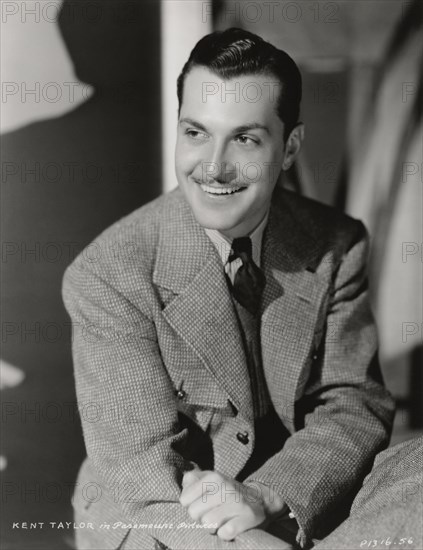 Actor Kent Taylor, Publicity Portrait, Paramount Pictures, 1930's