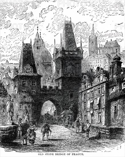 Old Stone Bridge of Prague