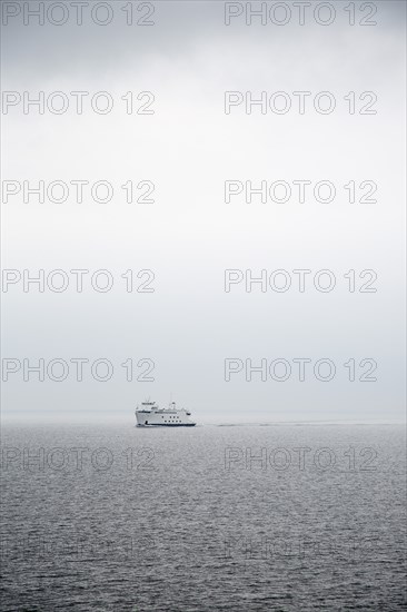 Ferry at Sea,,