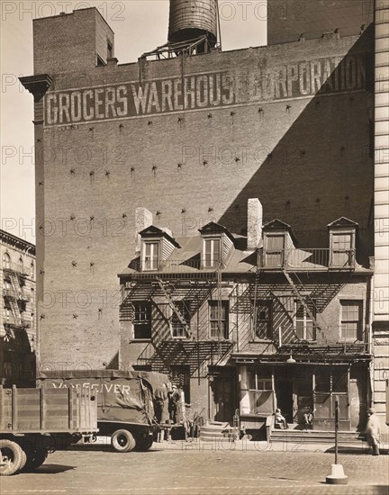 Broome Street Nos. 512-514, New York City, New York, USA, Berenice Abbott, Federal Art Project, "Changing New York", October 1935