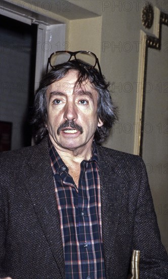 American playwright, Edward Albee, half-length portrait, New York City, New York, USA, Bernard Gotfryd, 1981