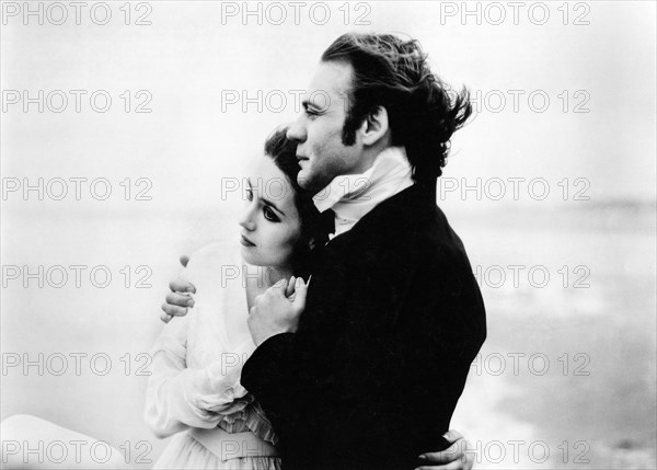 Isabelle Adjani, Bruno Ganz, on-set of the German film, "Nosferatu The Vampyre", German: "Nosferatu: Phantom der Nacht", 20th Century-Fox, 1979