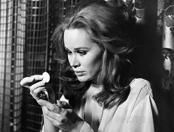 Karen Black, on-set of the film, "The Pyx", aka "The Hooker Cult Murders", Cinépix Film Properties, Cinerama Releasing Corporation, 1973