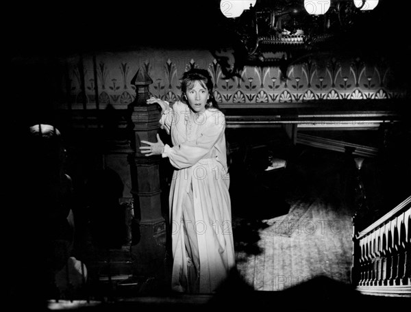 Julie Harris, on-set of the film, "The Haunting", MGM, 1963