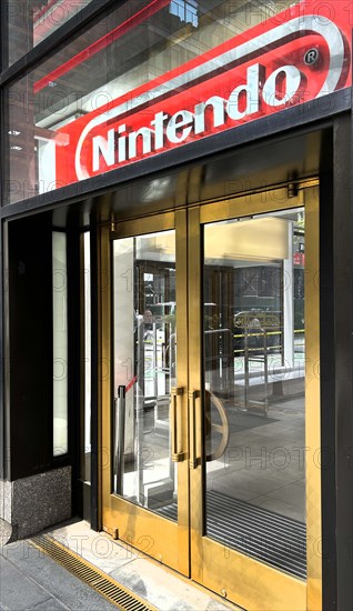 Nintendo store, Rockefeller Center, New York City, New York, USA