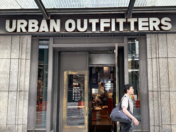 Urban Outfitters store, Fifth Avenue, New York City, New York, USA