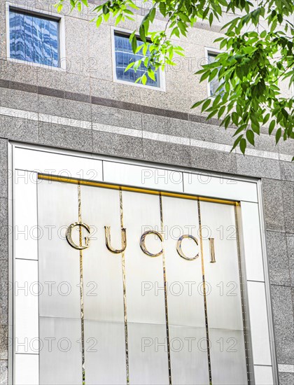 Gucci Store, building exterior, Financial District, New York City, New York, USA