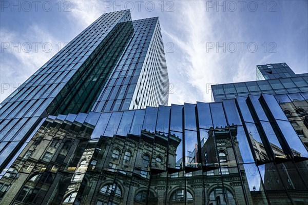 John A. Paulson Center, New York University, low angle view, New York City, New York, USA