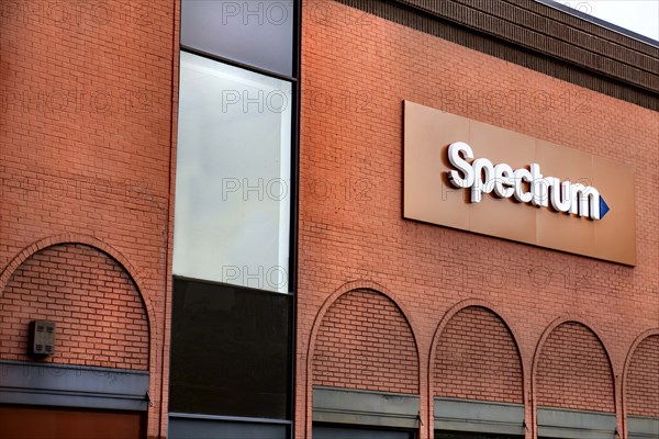 Spectrum store, building exterior, New York City, New York, USA