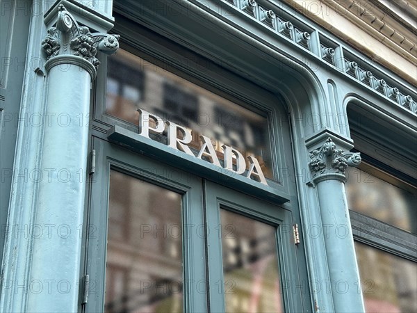 Prada store, building exterior, New York City, New York, USA